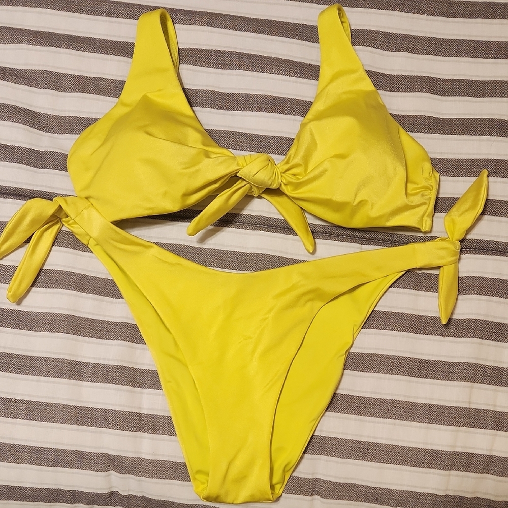 Victoria's Secret Bright Yellow Bikini